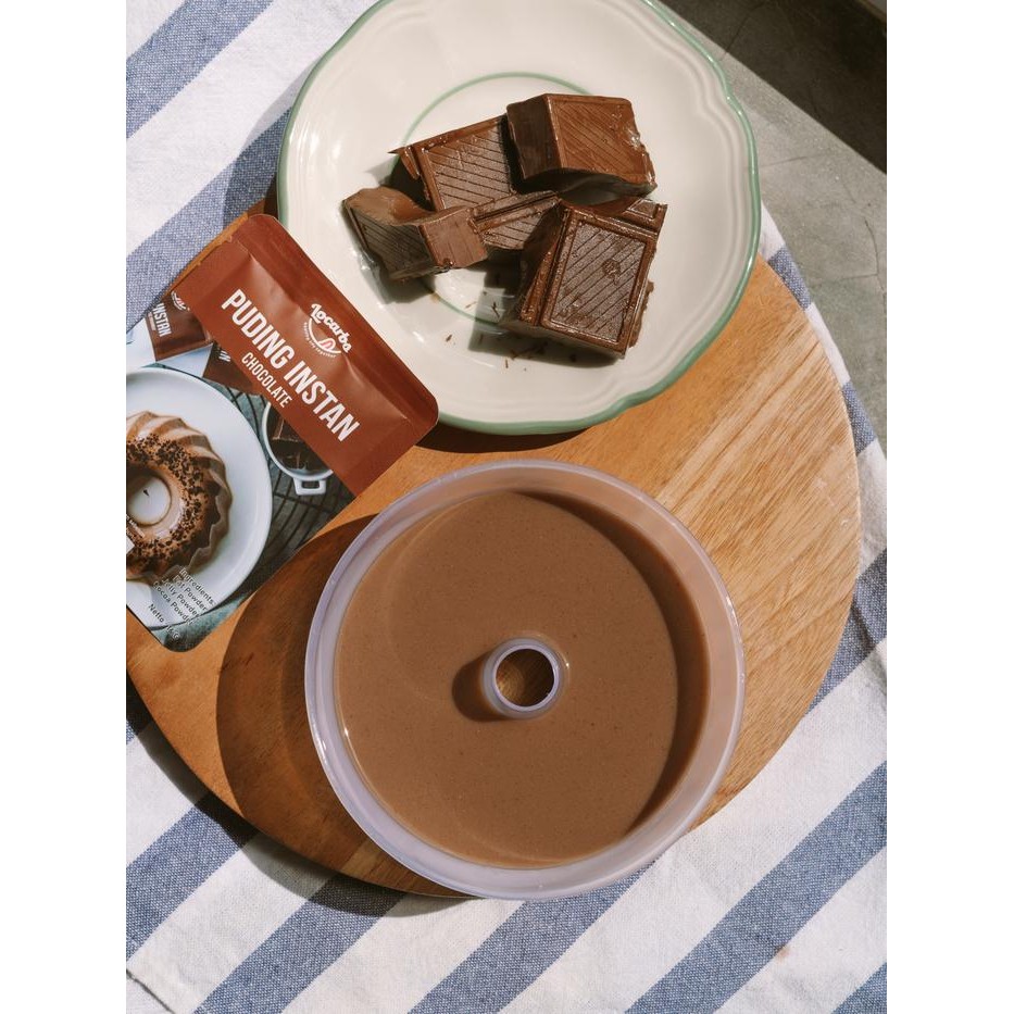 

Puding keto instan / Puding Cokelat Low Carbs
