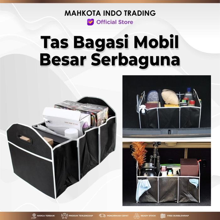 TAS BAGASI MOBIL / TAS PENYIMPANAN BARANG MOBIL / TAS MULTIFUNGSI
