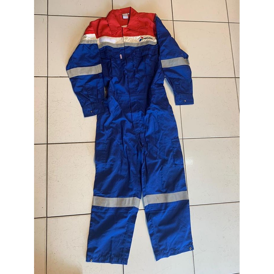 Ready- Wearpack Pertamina Br-Flame Shield Ultra Coverall Pertamina Br-Flame