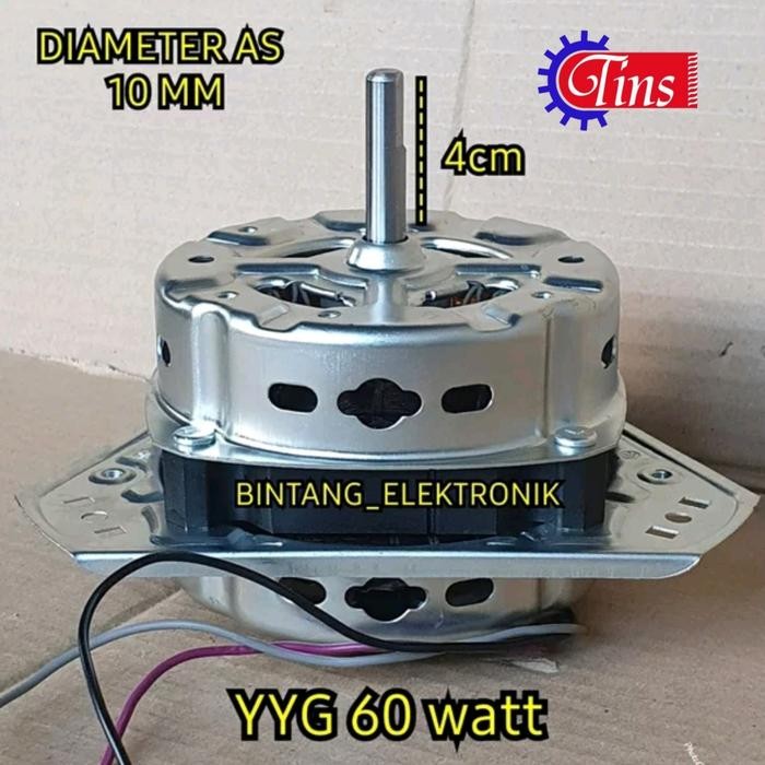 Spin Motor Yyg 60 Dinamo Pengering Mesin Cuci Sharp M-921