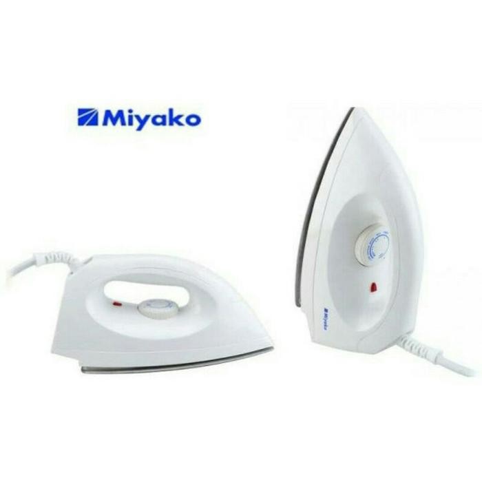 Setrika Miyako El-1009 Tapak Ceramic / Miyako Setrika Electric Dry Iron El 1009 M / Setrika Miyako