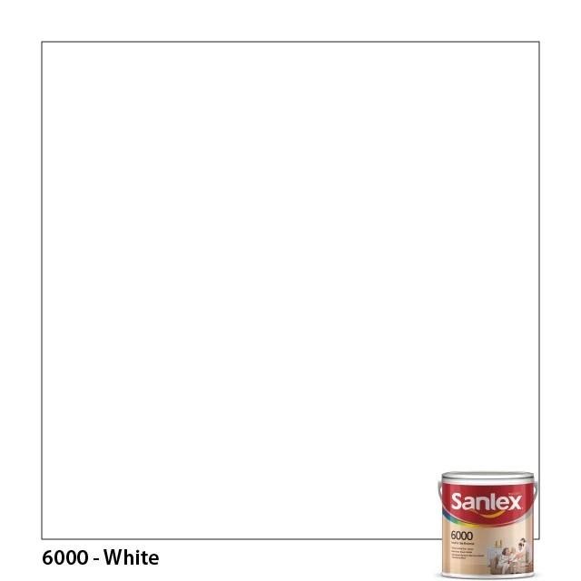 Cat Paint Sanlex 6000 Wall Tembok 5Kg Kilogram - White Putih #Gratisongkir