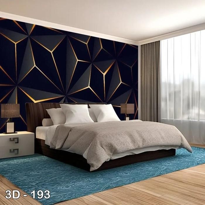 Wallpaper Custom 3D Gold Wallpaper Kustom 3D Gold Wallpaper Dinding 3D #Gratisongkir