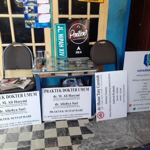 

Papan Nama Dokter - Apotek - Klinik - Akrilik Acrylic Sticker Stationery