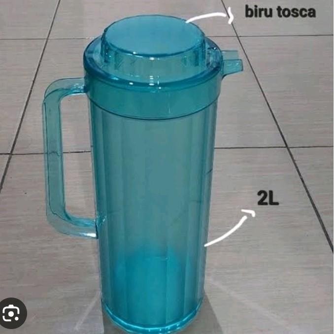Tupperware Crystal Pitcher 2L ( 1 Pcs ) Pasti Ori
