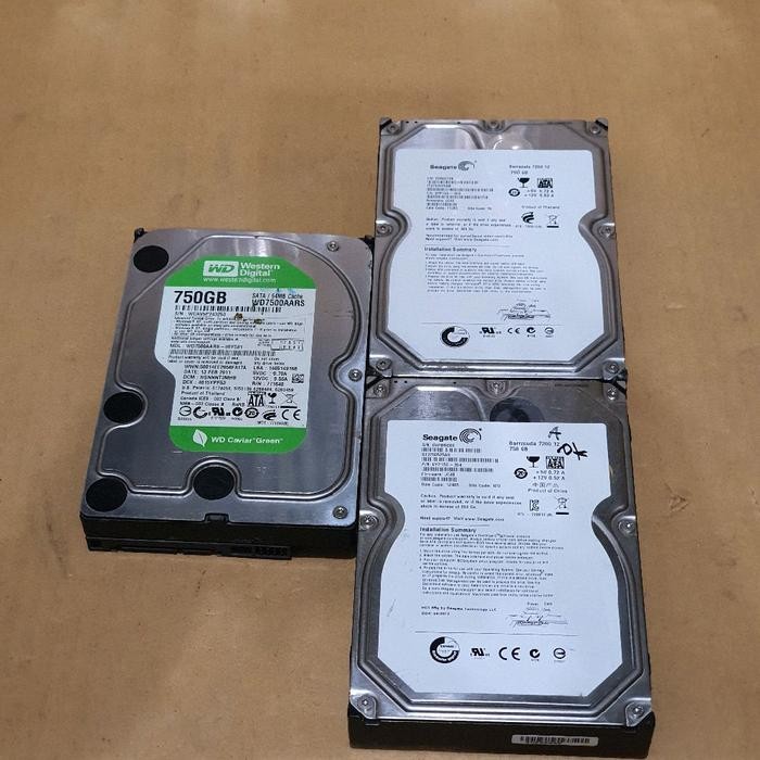 Jual hardisk pc 750gb normal, hdd komputer 750gb