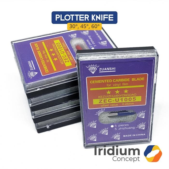 

ZUANSHI 5 PCS PISAU CUTTING VINYL BLADE MURAH CRICUT ROLAND JINKA KODE 652