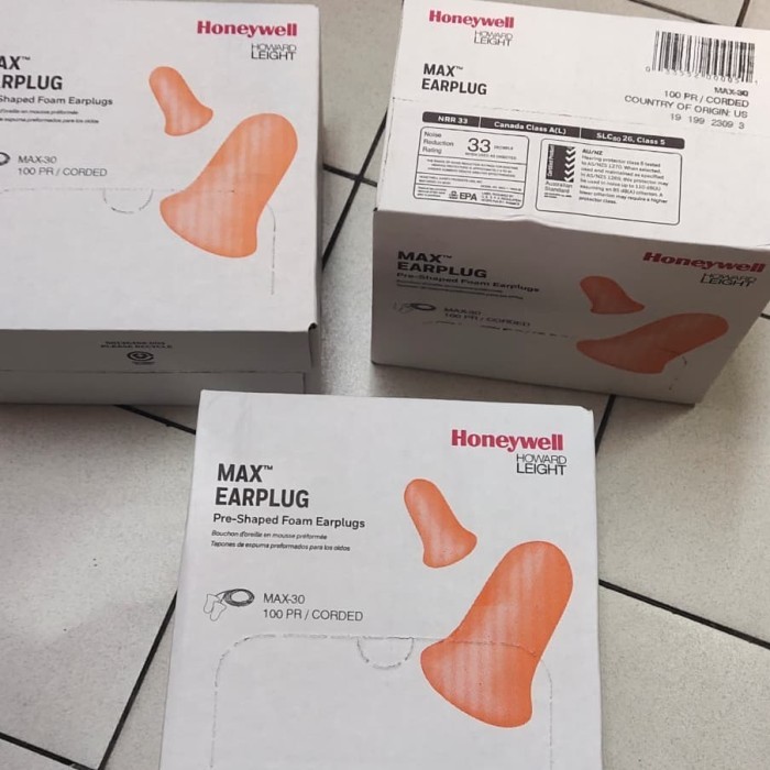 Ear Plug Max Isi 100 Pcs