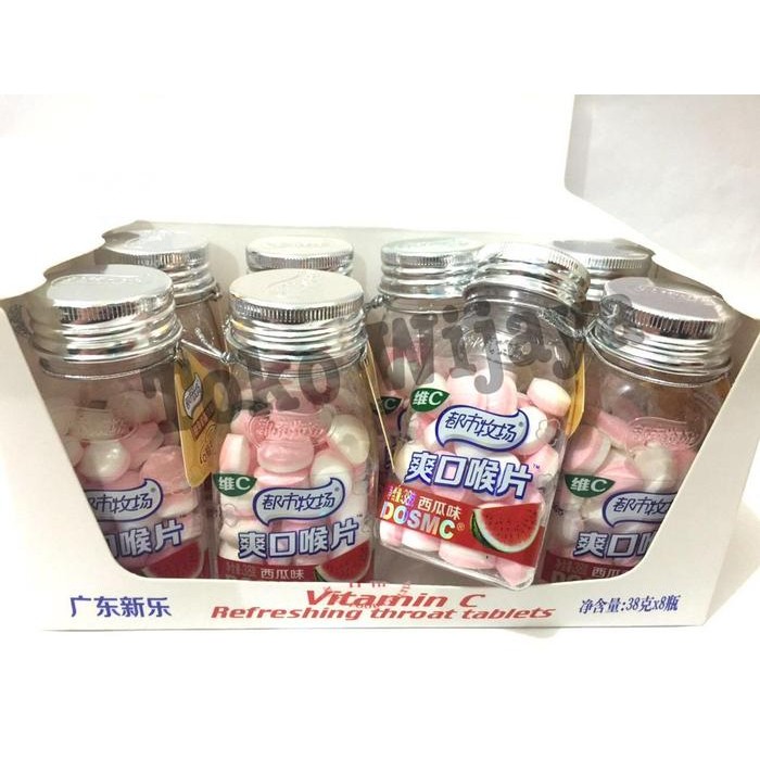 

New Permen Mint Buah Dosmc Rasa Semangka / Vit C