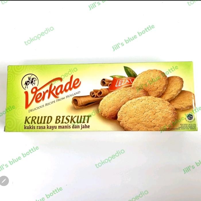 

New Biskuit Verkade Kruid Biskuit kayumanis dan jahe 150gr