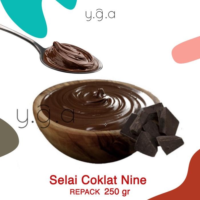 

New Selai Coklat (REPACK) 250gr / Cokelat / Chocolate Spread The Nine