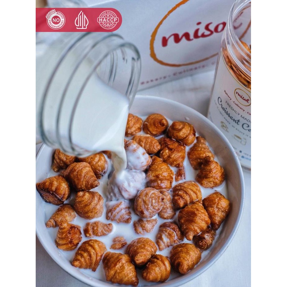 

MISOL Cereal CROISSANT CEREAL -Snack atau Sereal