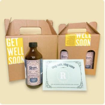

Get Well Soon GWS Hampers Sehat Care Package Immune Booster Kombucha