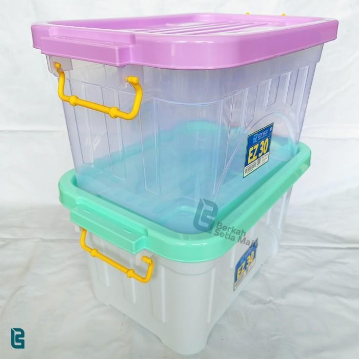 (Expert) BSM CONTAINER EZY CB 30 LITER / KOTAK PENYIMPANAN / EZY BOX 30 LITER