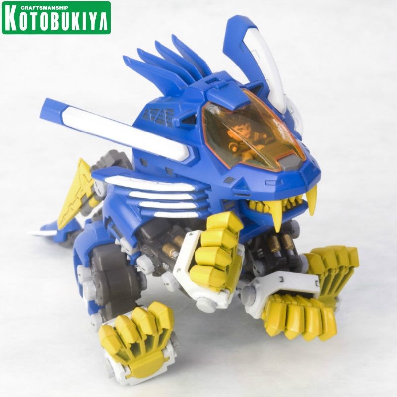 Kotobukiya KP171 Zoids D-STYLE-08 ZOIDS BLADE LIGER Q Version Action Figures Assembled Models