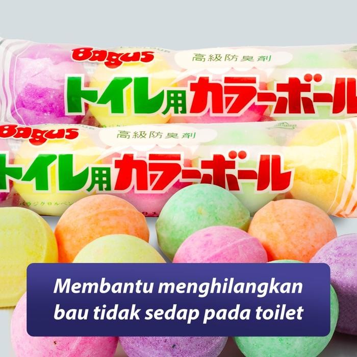 kamper bagus toilet colour ball isi 5/ bagus kamper toilet