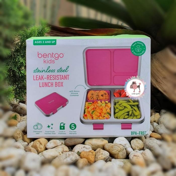 Baha - Bentgo Stainless Steel Lunch Box - Pink