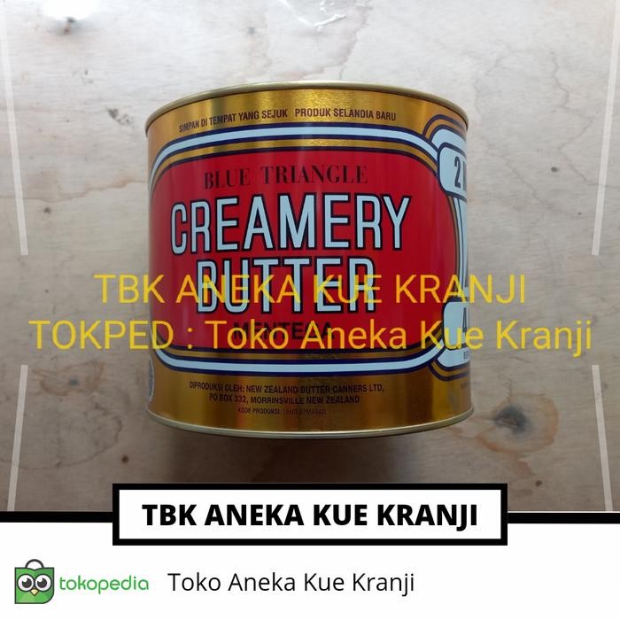 

Blue Triangle creamery butter 2 kg kaleng