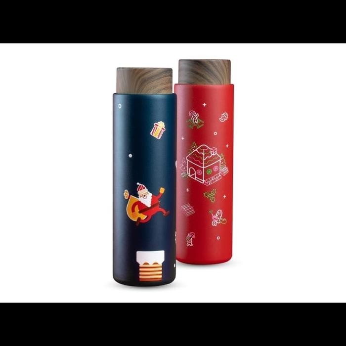 Tumblr Tumbler Kopi Kenangan Tema Christmas Natal Xmas Termos Original