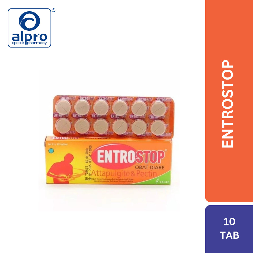 Entrostop 1 Strip 10 Tablet