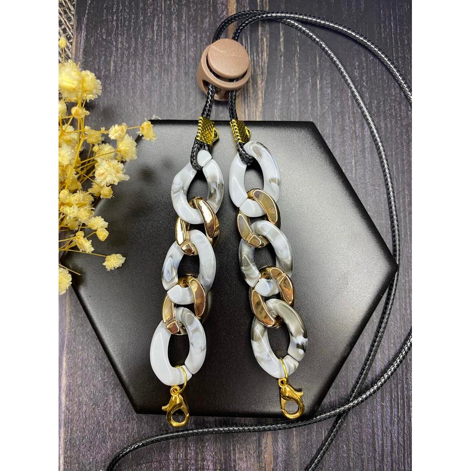 Strap masker hijab 2in1 tali ayu ting ting