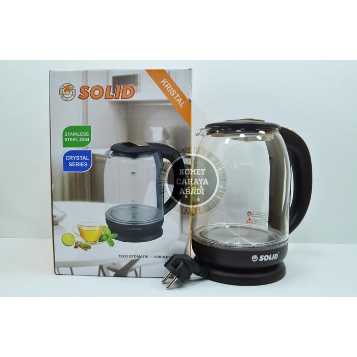 Ceret Listrik Kaca / Ceret Listrik JK-518-L180 Crystal Solid