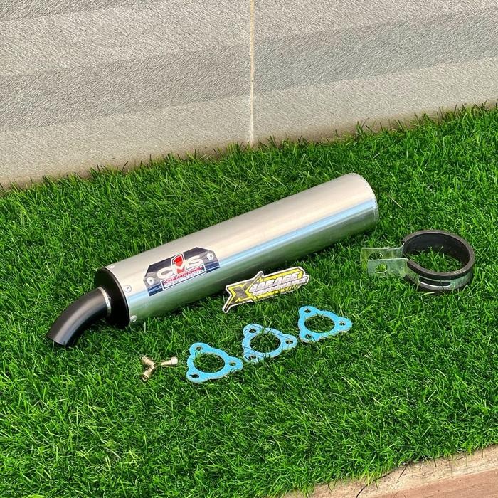 Silincer Knalpot CMS1 Ninja 2 tak R RR SS Alumunium las Motor