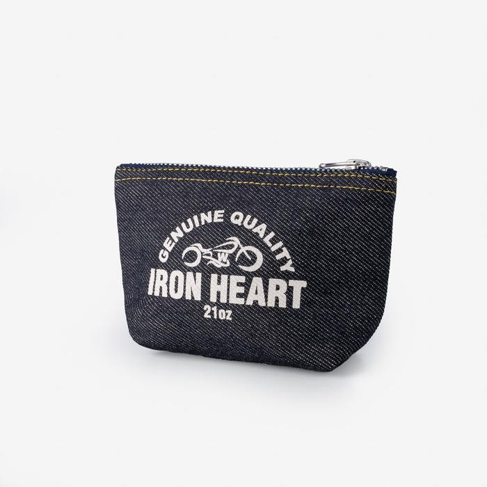 Iron Heart 21oz Selvedge Denim Zip-Up Pouch