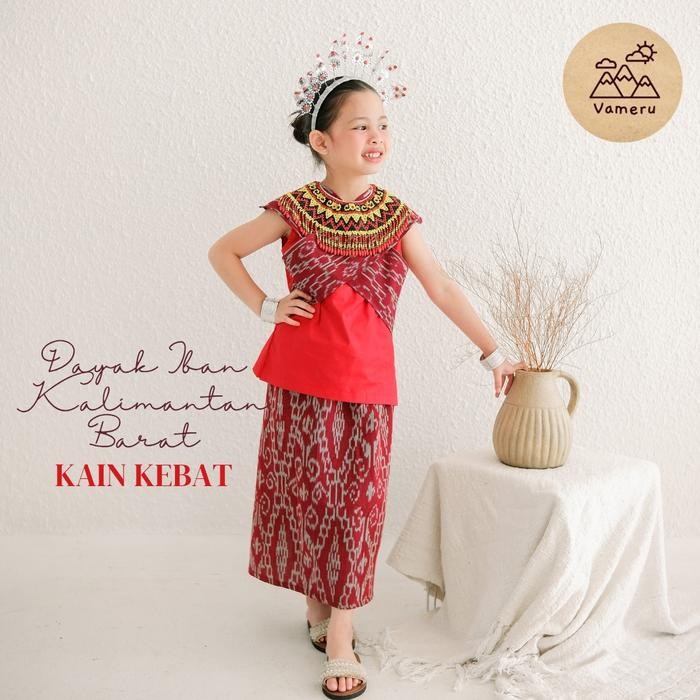 Baju Adat Anak Dayak Iban Kalimantan Barat Pasti Diskon