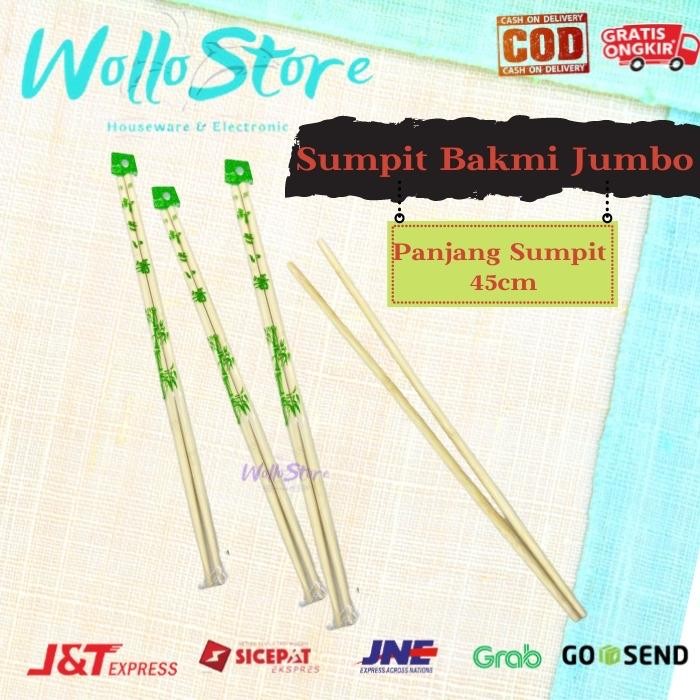 Sumpit Kayu Panjang 45cm / Sumpit Bakmi 45cm
