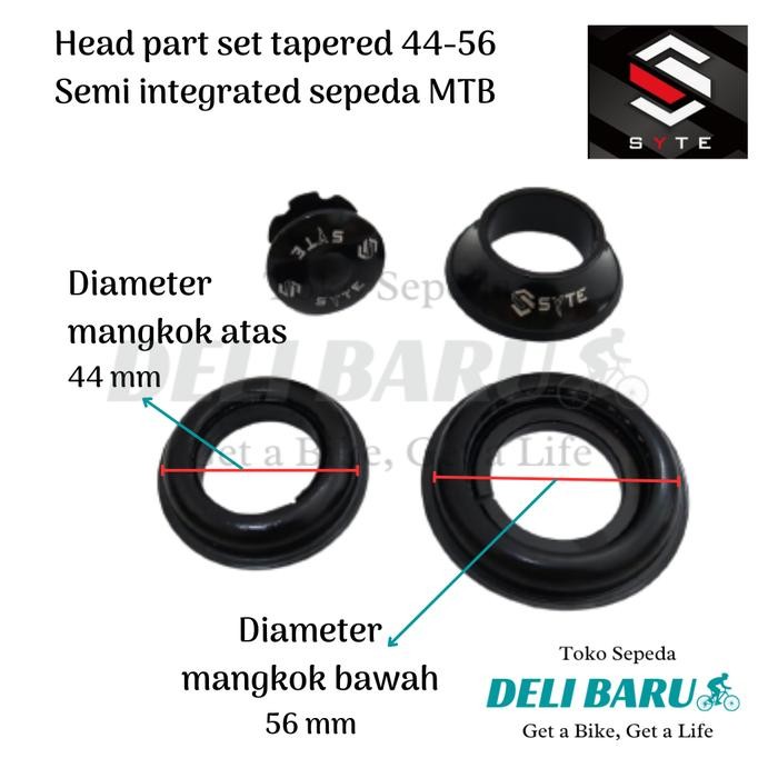 SYTE Head set oversize headset tapered 44 56 kom fork model tanam sepeda MTB