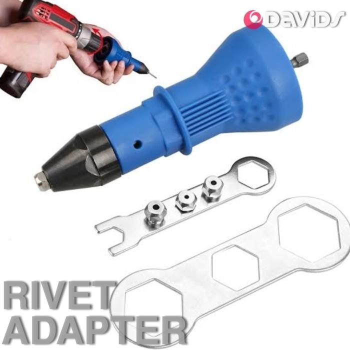 [Expert] Alat adaptor rivet adapter bor cordless
