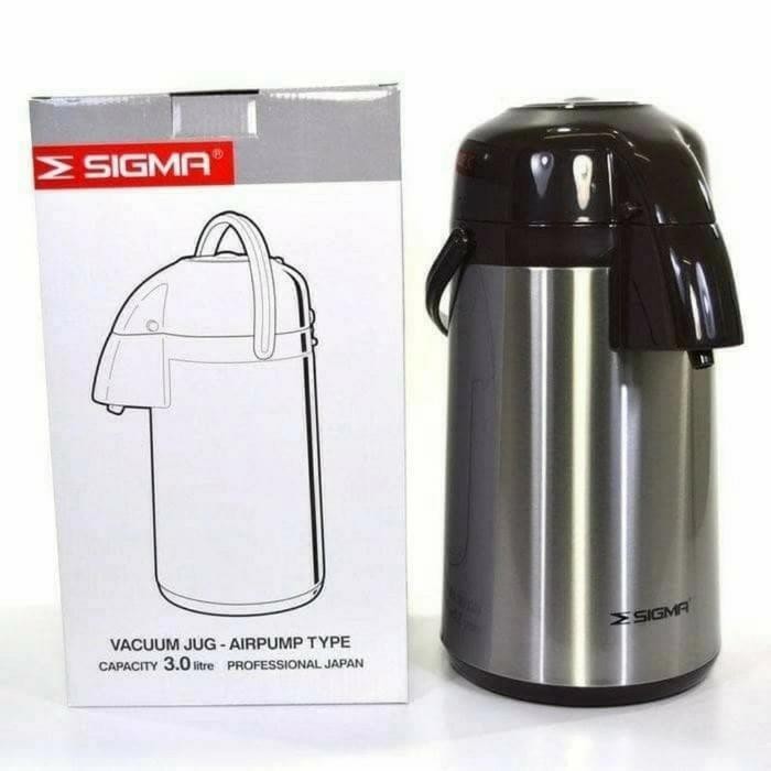 Sigma Termos Pencet Air Panas 3Liter Stainless