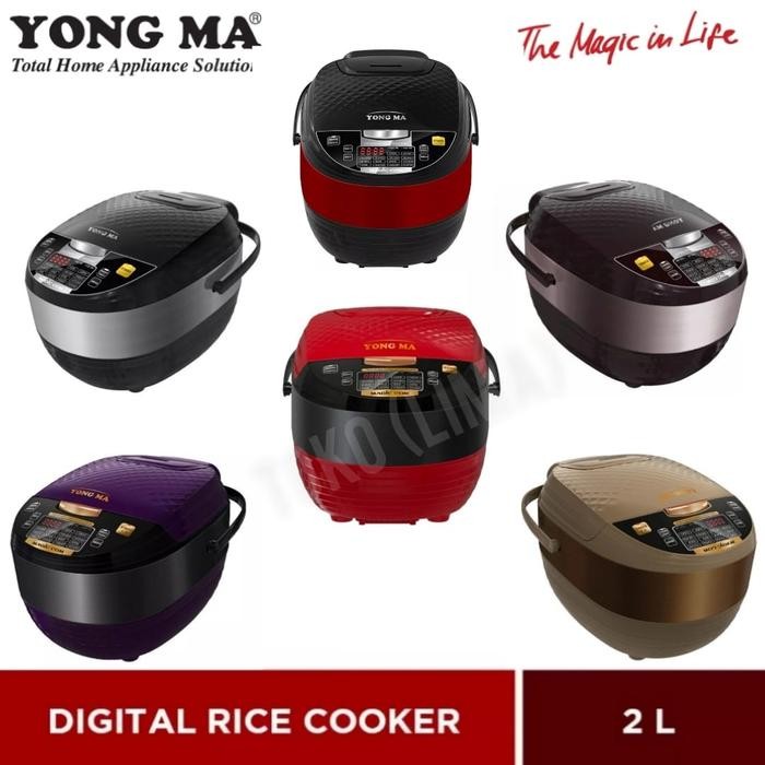 Com / Rice Cooker Yongma Smc-8027 Kapasitas 2 Liter 400 Watt