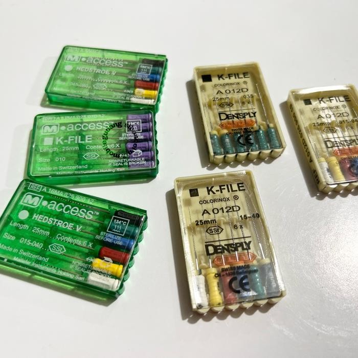 

Dentsply K-File dan Hedstroem File