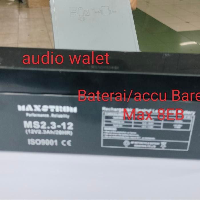 Accu Baterai Baretone Max 8EB Max8EB