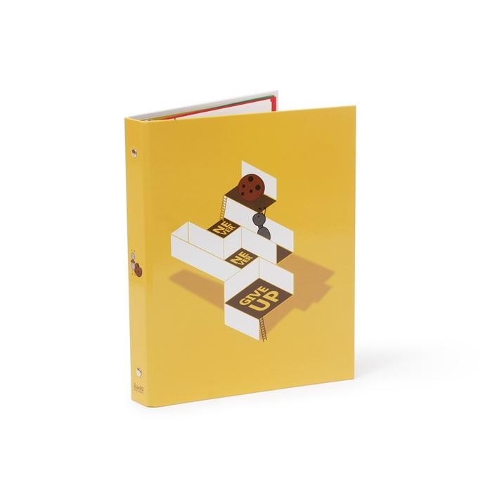 

Bantex Multiring Binder A5 Never Give Up 20 Ring 25mm #1329 46