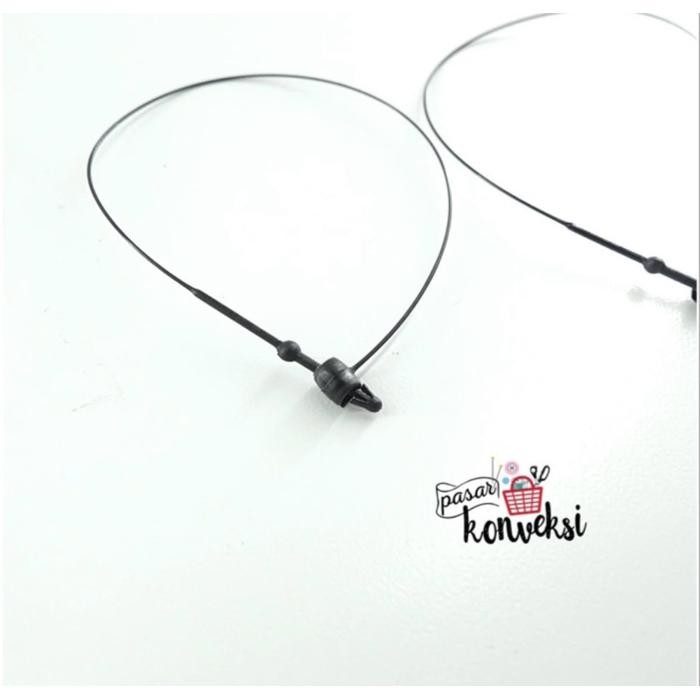 

Tali Hangtag plastik / lock string pin/ lookpin 5 in (5000 pcs)