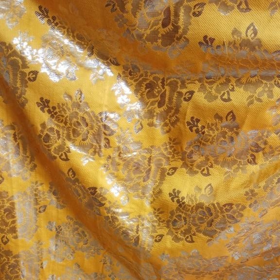 

Kain Singapore Koloke Jalpari Motif Bunga harga per meter Dekorasi