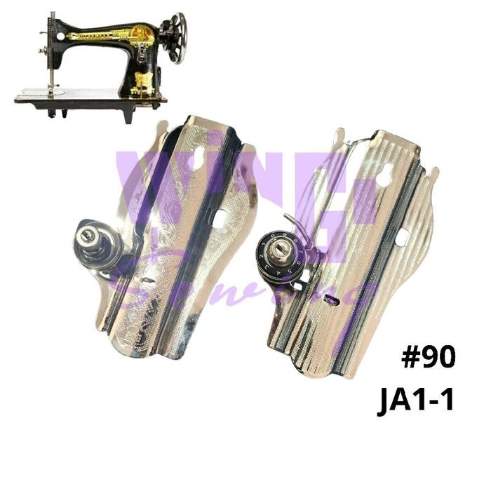 

No 90 Tutup Muka Samping Mesin Jahit Tradisional SINGER BUTTERFLY