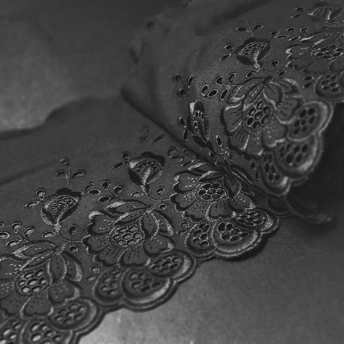 

Renda Pinggir katun bordir 15yards