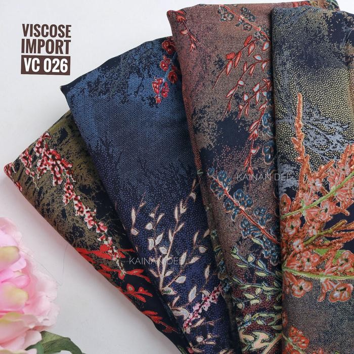 

[ VC 026 ] Kain Viscose Import - Lebar 1.45