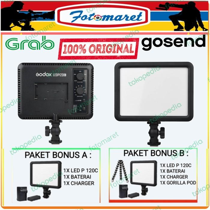 GODOX LED P120C / LAMPU LED GODOX P120 / GODOX LED P 120 C GODOX