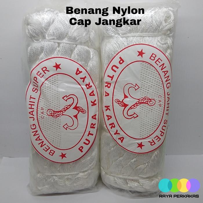 

Benang Nylon Cap Jangkar Per Pack Isi 20 ikat