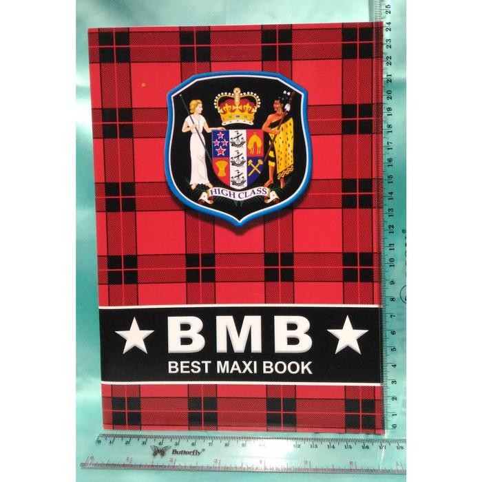 

Buku Tulis ukuran Boxy Campus Panjang SMA Lebih Besar 1pack Merk BMB READY STOCK