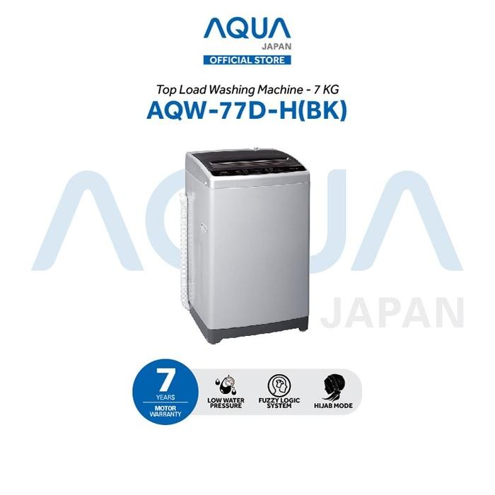 Mesin Cuci Aqua Aqw-77D-H 7 Kg Aqw 77D H / 77Dh