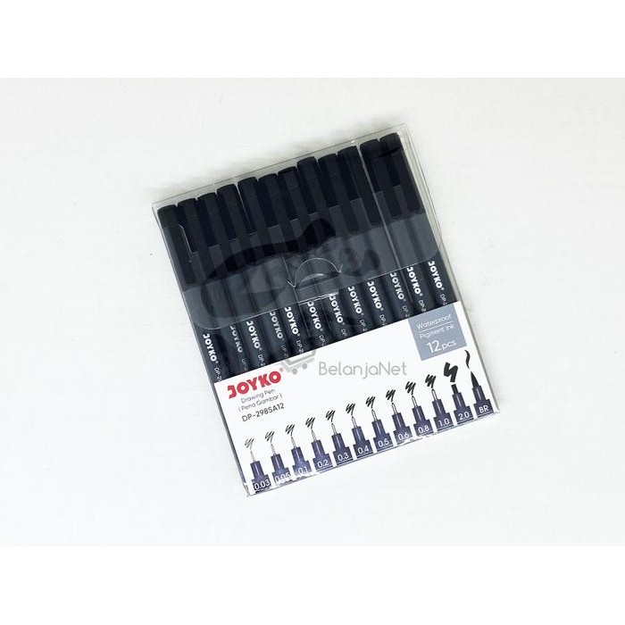 

Pena Gambar Drawing Pen Joyko DP-298SA12 12 Ukuran