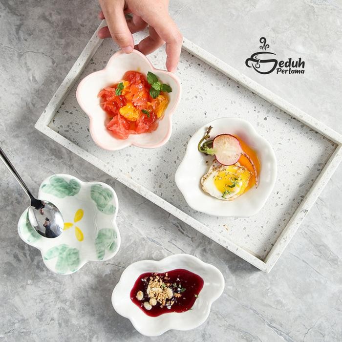 Seduh Pertama - Sauce Plate Mini Cute Ceramic Japanese Aesthetic