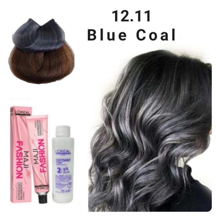 Diskon Ash Grey Abu Abu Silver , Cat Rambut Majifashion 12.11 Pewarna Rambut Ready