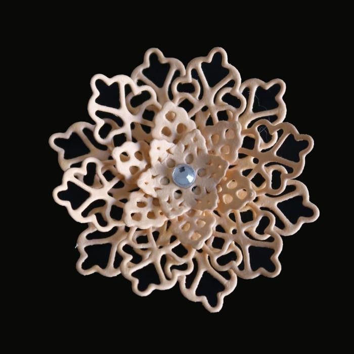 

CUTTING DIES - 3D STAR SHAPE PETALS FLOWER PATTERN (3PCS) KODE 805